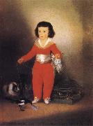 Francisco Jose de Goya Don Manuel Osorio Manrique oil painting